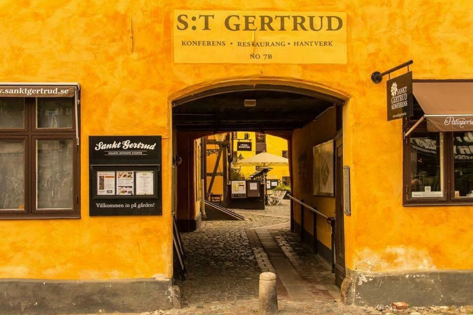 Entrance to Sankt Gertrud